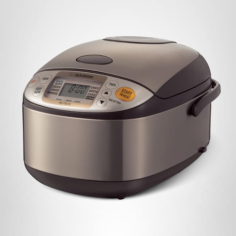Amazon.com: Zojirushi NS-TSC18 Micom Rice Cooker and Warmer – 1.8